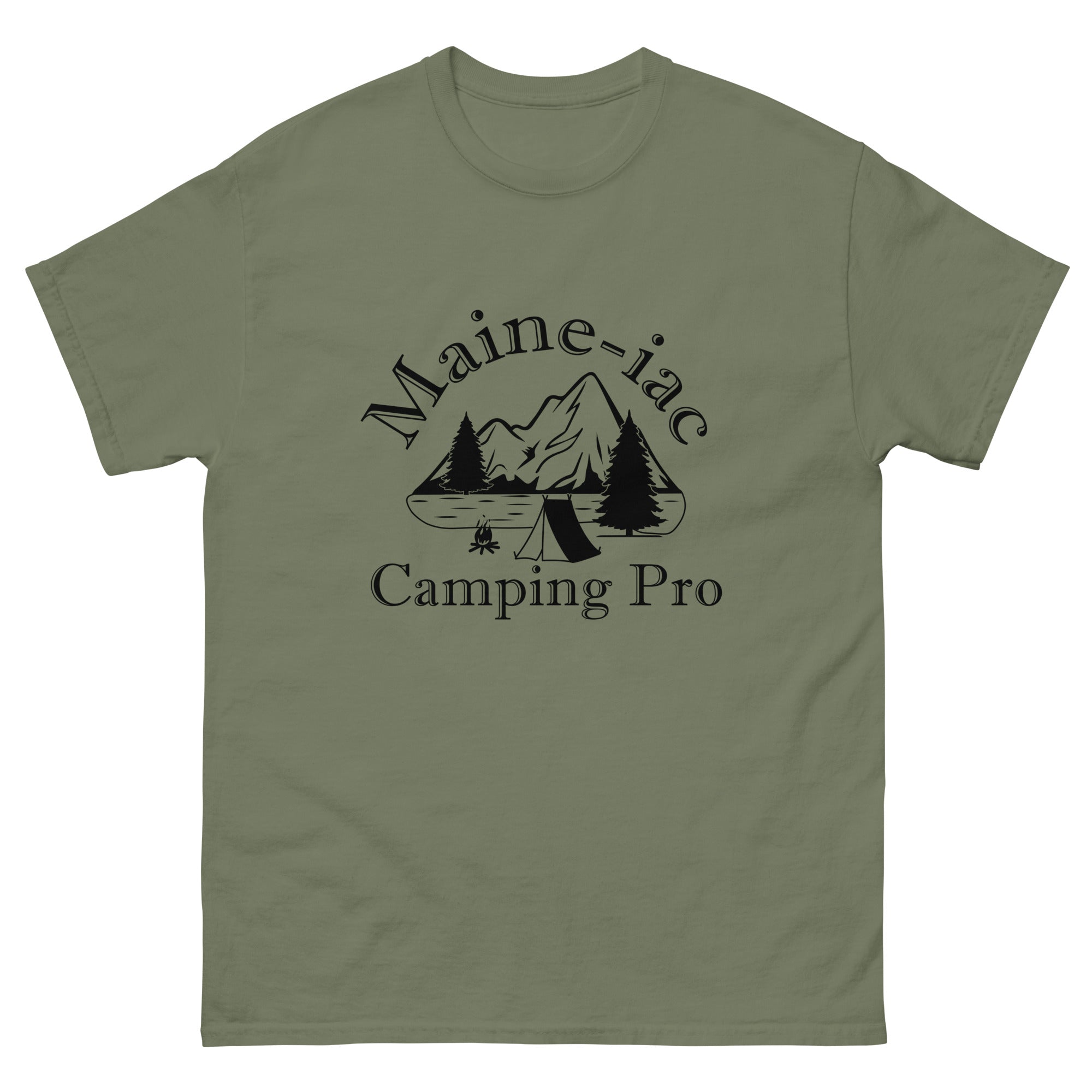 Maine-iac Pro Camping Men's classic tee – Hill Tribe Adventures